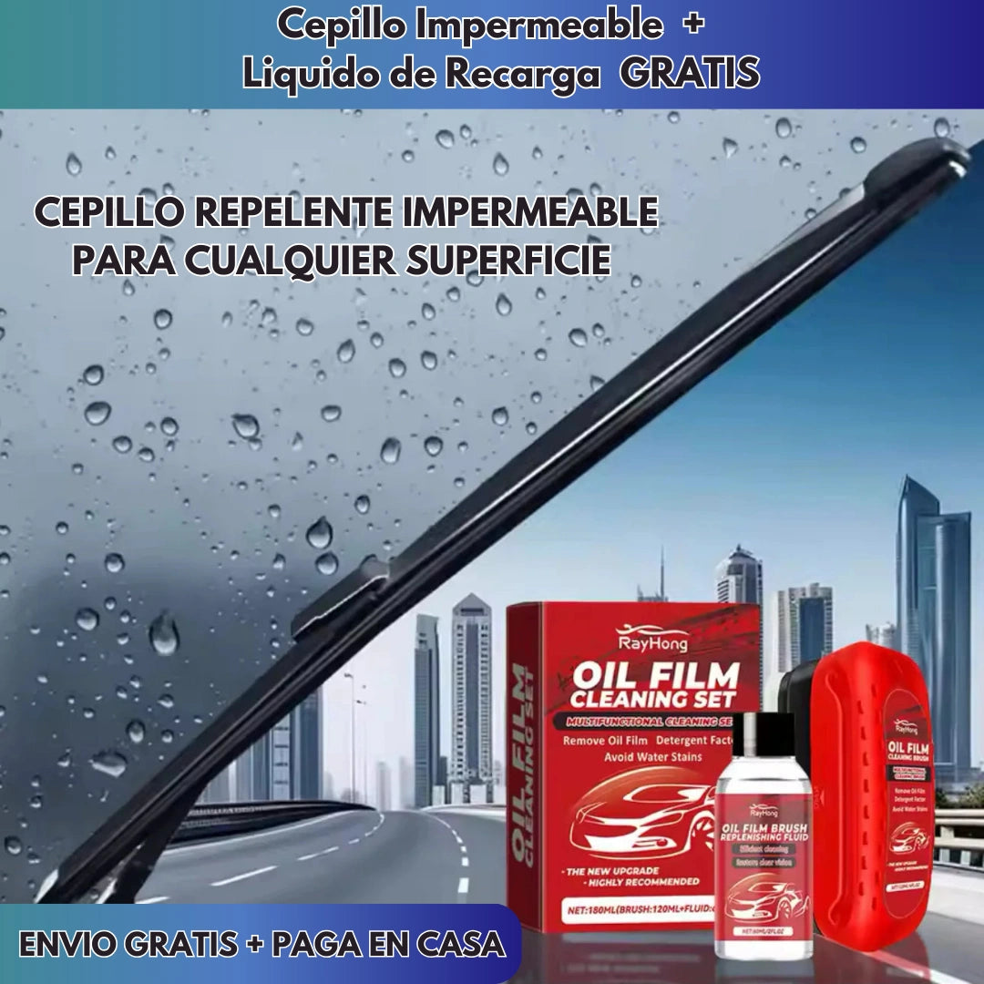 Cepillo Limpia + Liquido de Recarga